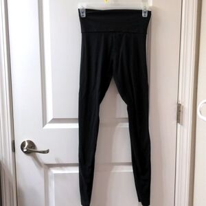 Forever 21 XS Black Leggings Wide Comfort Waistband Soft xSmall Stretchy Smooth